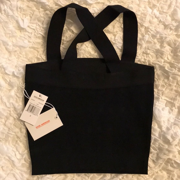 NWT- Good American The Pin Up Knit Tank - Picture 6 of 8